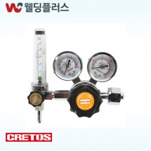 크레토스 용단기 헬륨(HE)조정기 EX-708  좌나사형 22mm