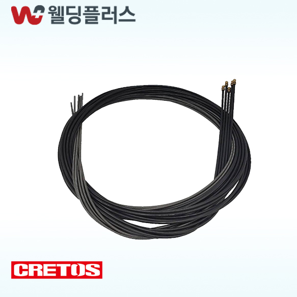 크레토스 CO2라이너스프링 흑색350A 3.3m(5EA/PK)