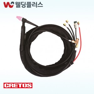 크레토스 알곤토치(수냉) 500A-4M(1EA/PK)