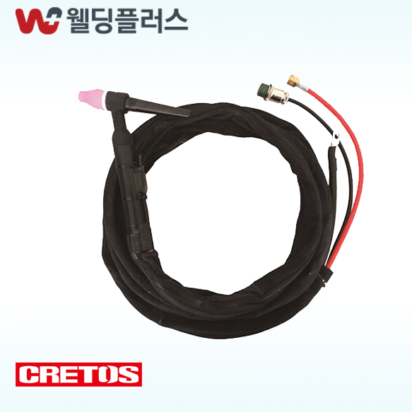 크레토스 알곤토치(공냉) 500A-4M(1EA/PK)