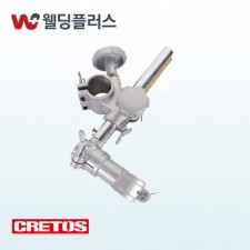 크레토스 자동가스절단기 부품 MC-3용 토치홀더아세이(ASSY) (#3 TORCH) (1EA/PK)