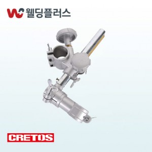 크레토스 자동가스절단기 부품 MC-3용 토치홀더아세이(ASSY) (#3 TORCH) (1EA/PK)