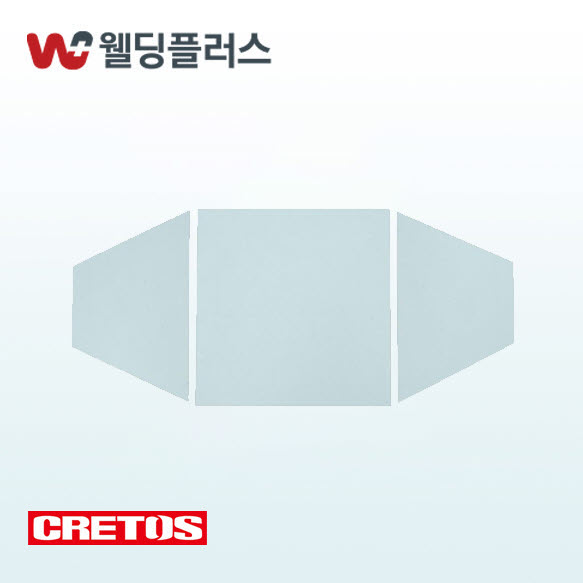 크레토스 보호렌즈 용접면 SV용 외부보호렌즈 (5EA/PK)